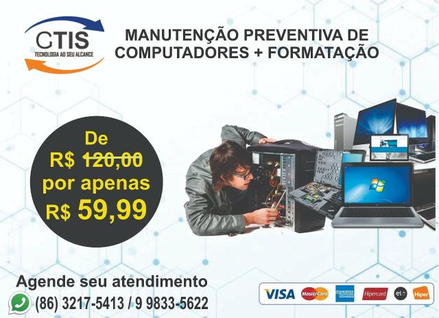 Manutenção Preventiva + Formatação