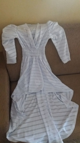 vestido branco olx