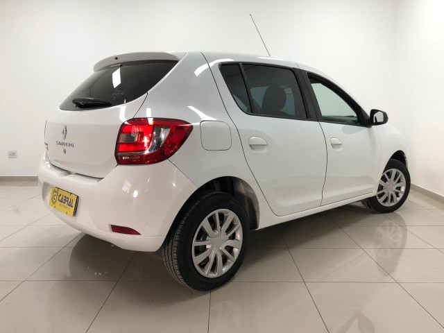 Renault Sandero 1.0 Expression Branco2017 - Foto 2
