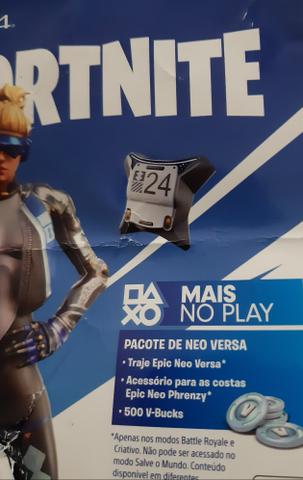 Pacote de Neo Versa - Fortnite PS4