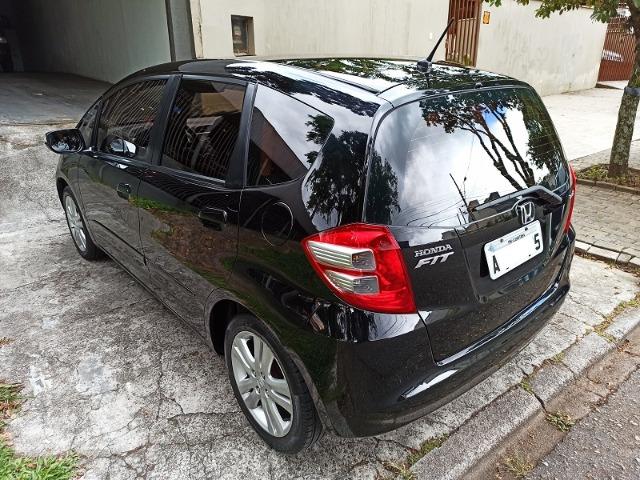 Fit Ex 1.5 Flex Aut Ano 2011 - Completo, manual e chave cópia, bancos de couro - Foto 7