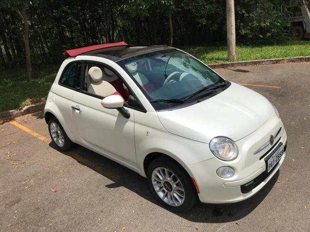 Fiat 500 cabriolet 2014 ( conversível ) automático completo muito novo confira!!!! - Foto 16