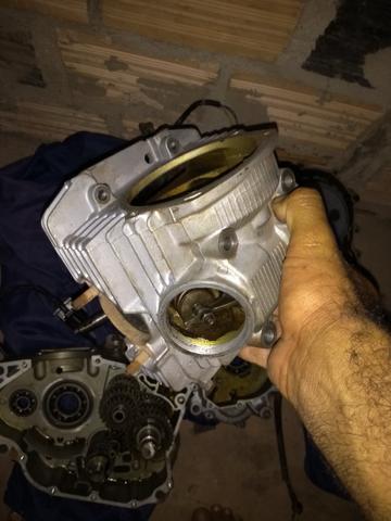 Vendo peças do motor da fazer ou Lander 2011 - Foto 4
