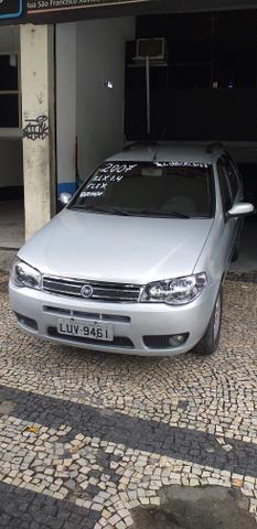 Fiat Palio weekend 2007 ELX 1.4 Flex PRATA completa