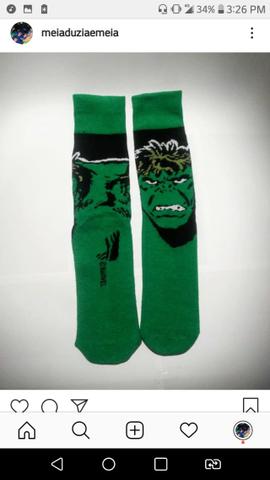 Meias Estampadas Novas - Foto 3