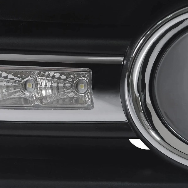 Kit Moldura Milha Cromada led DRL Gol Voyage Saveiro G5 - Foto 4