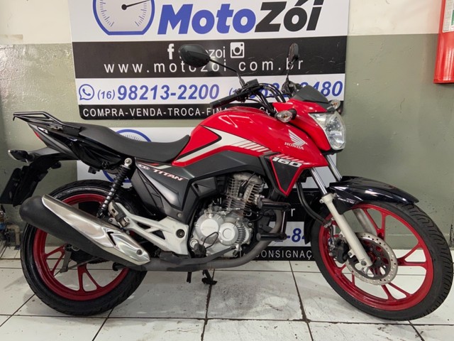 HONDA CG 160 TITAN EX VERMELHO