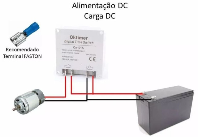 Timer Temporizador Digital Lcd 12v 16a Arduino Automação Robotica COD-AP43  - Foto 3