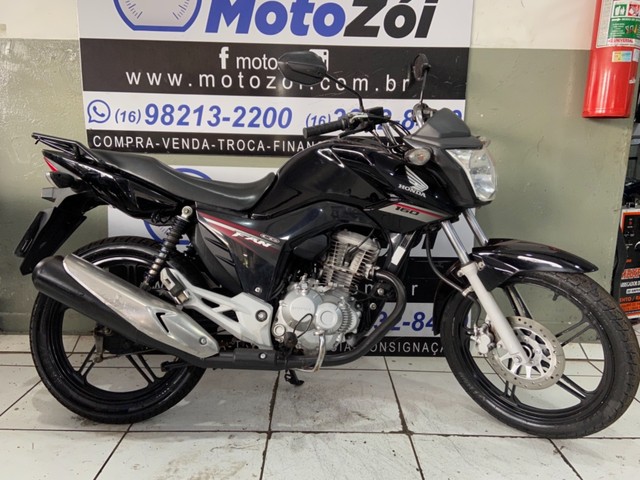 HONDA CG 160 FAN ESD PRETO
