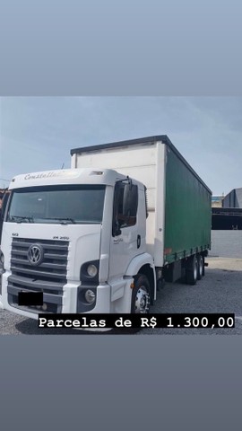 VW 24.250 6X2  COM CONTRATO EM RIBEIRÃO 