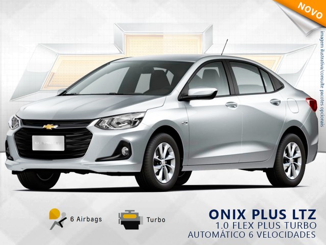 CHEVROLET ONIX 1.0 TURBO FLEX PLUS LTZ AUTOMÁTICO