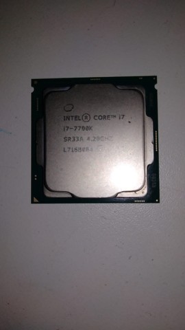 Kit Intel i7 7 geração + placa mãe b150m gigabyte gaming + water cooler
