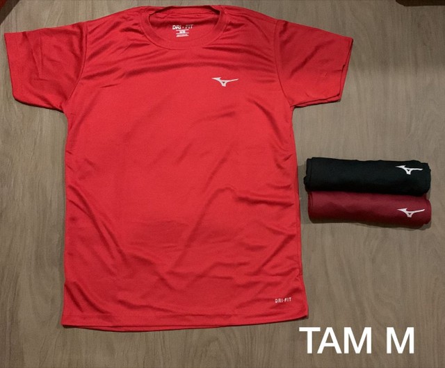 Camisas Dry-Fit diversas marcas e tamanhos 