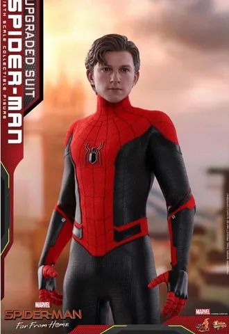 ACTION FIGURE HOMEM ARANHA UPGRADED SUIT 1:6 HOT TOYS