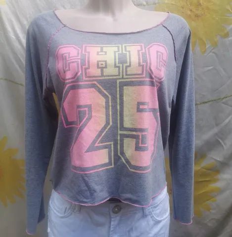 Blusa manga longa tam g