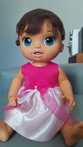 Boneca Baby Alive Sorvertinho Magico Loira Baby Alive Loira :  : Brinquedos e Jogos