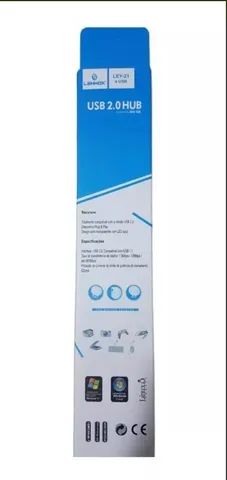 Hub usb extensor 4 portas 2.0 com interruptor lehmox - ley-21 - Foto 6