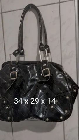 Duas Bolsa preta usada - R$5,00 cada