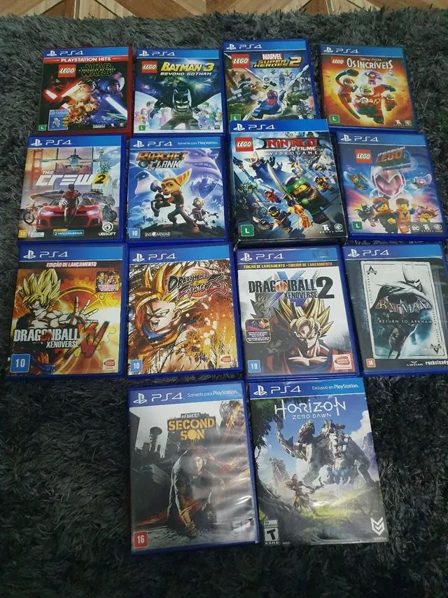 Jogos de corrida ps4 - Lacrados. - CDs, DVDs etc - Antônio Bezerra,  Fortaleza 1204535023