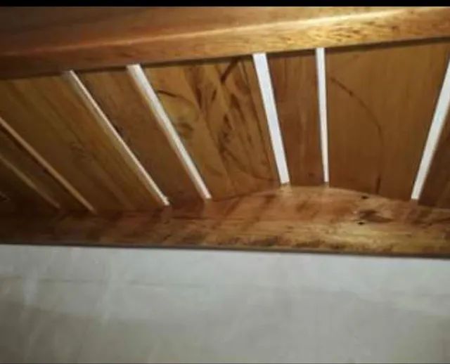 Banco madeira maciça demolição pallets  - Foto 5