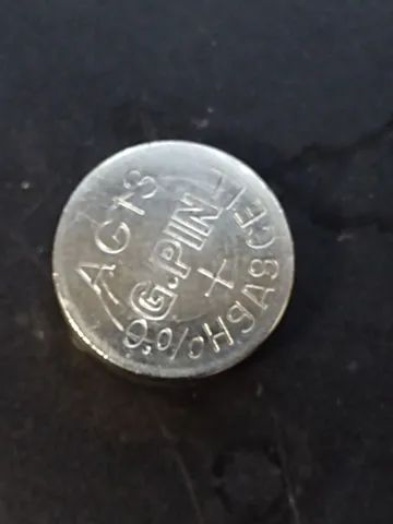 Cartela com 50 baterias