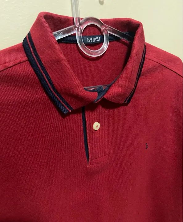 Camisa polo vermelha - Foto 3