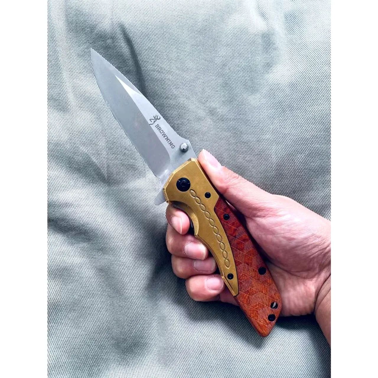 Canivete P/ pesca,Caça, e Hobbes em Aço inox.