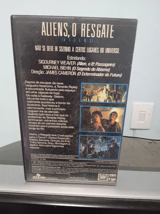 Aliens O resgate Vhs original  - Foto 3
