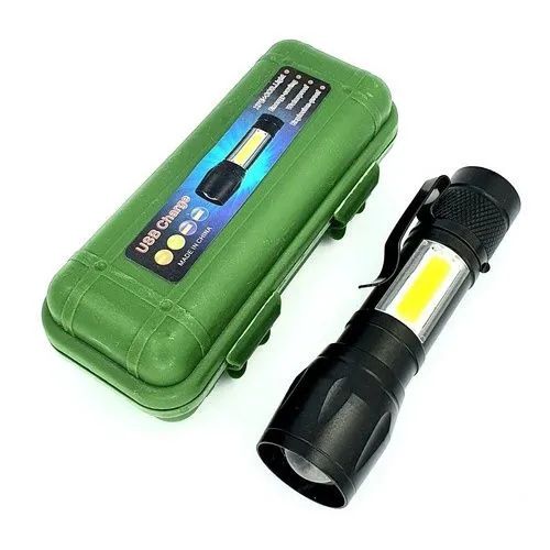 Lanterna Recarregável USB LED Super Potente