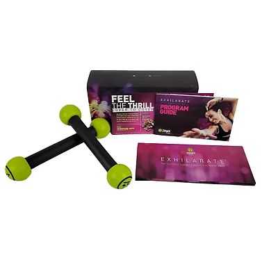 Zumba Fitness Exhilarate Kit Com 7 Dvds Toning Sticks Academia