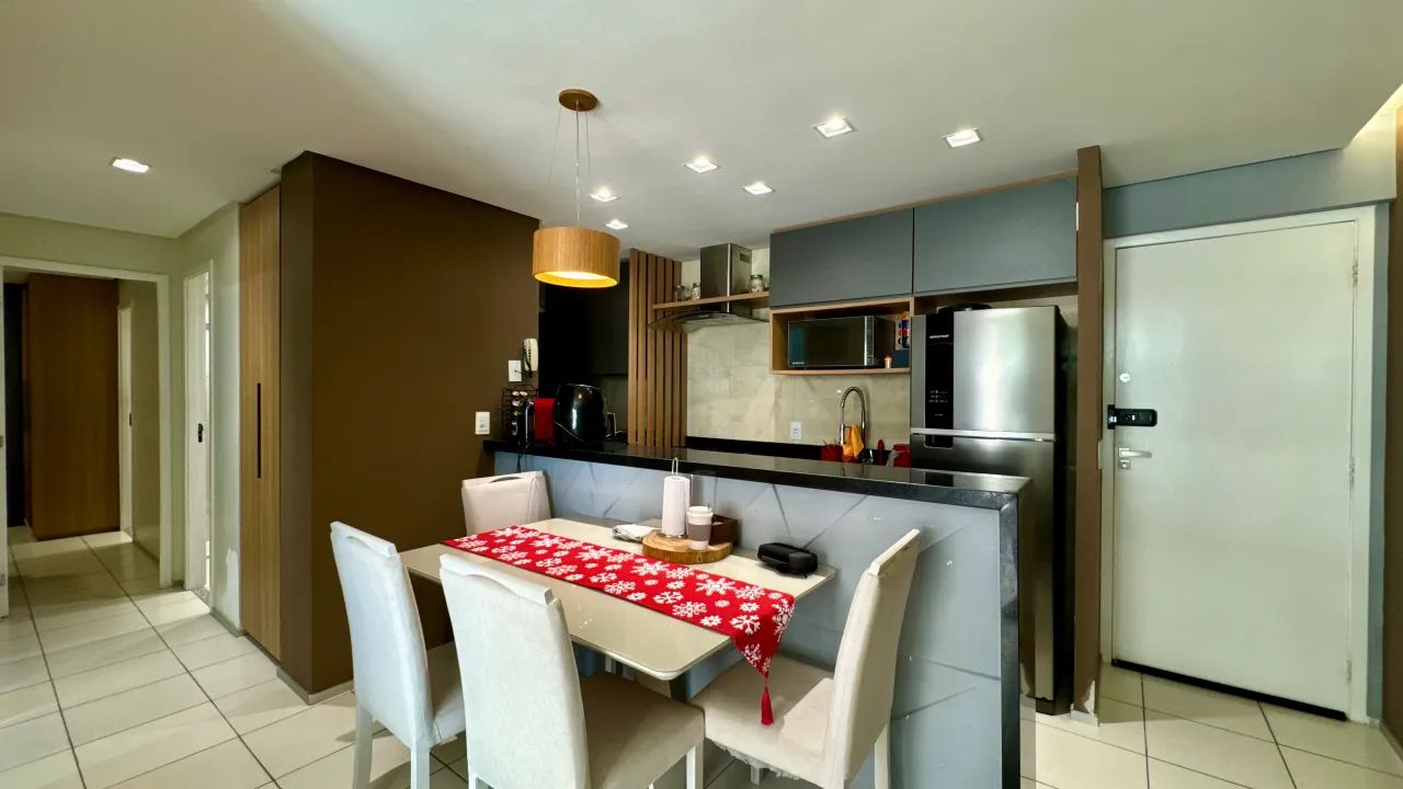 Excelente oportunidade apartamento 3 dormitórios e projetado com 63 m² | Joquei - Fortalez - Foto 3