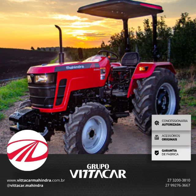 Mahindra modelo 5050 ano 2024 Trator - Foto 5