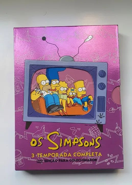 DVD's dos Simpsons - 3ª Temporada