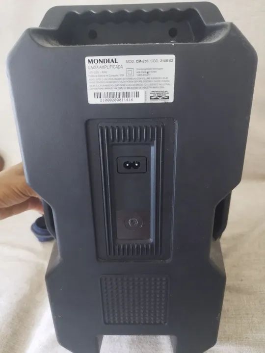 Caixa de Som Portátil Mondial Bluetooth com Luz LED - Foto 3