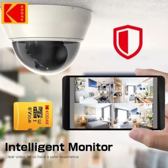 Cartão De Memória Micro Sd 64gb Classe 10 Micro Sdxc V30 Kodak Original Ultra Performace - Foto 4