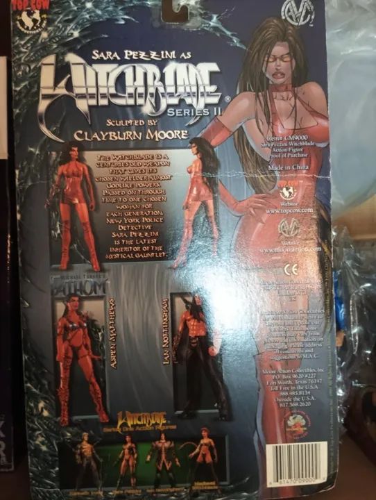 Witchblade Action Figure 1/12 lacrada rara - Foto 3
