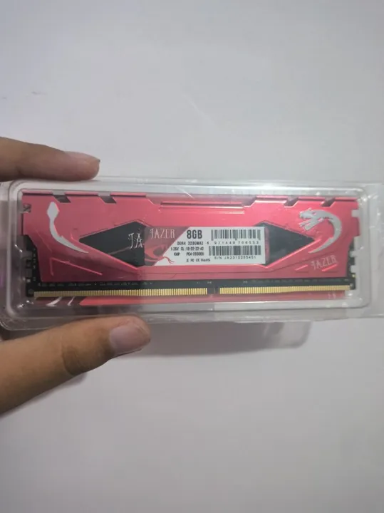 Memória RAM Jazer ddr4 8gb 3200mhz NOVA(Lacrada)