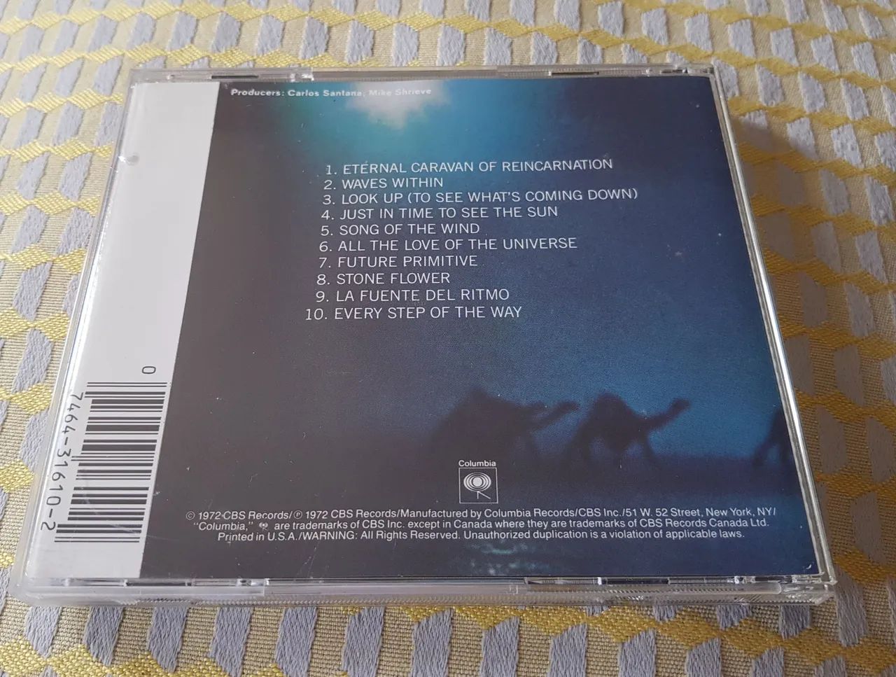 CD Santana Caravanserai - Original - Foto 5