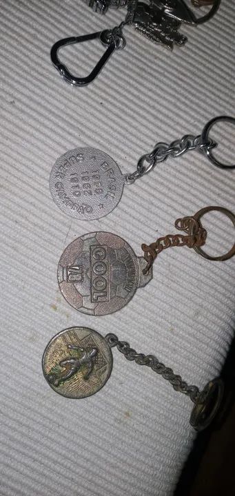 Chaveiro copa futebol Argentina Brasil chile - Foto 4