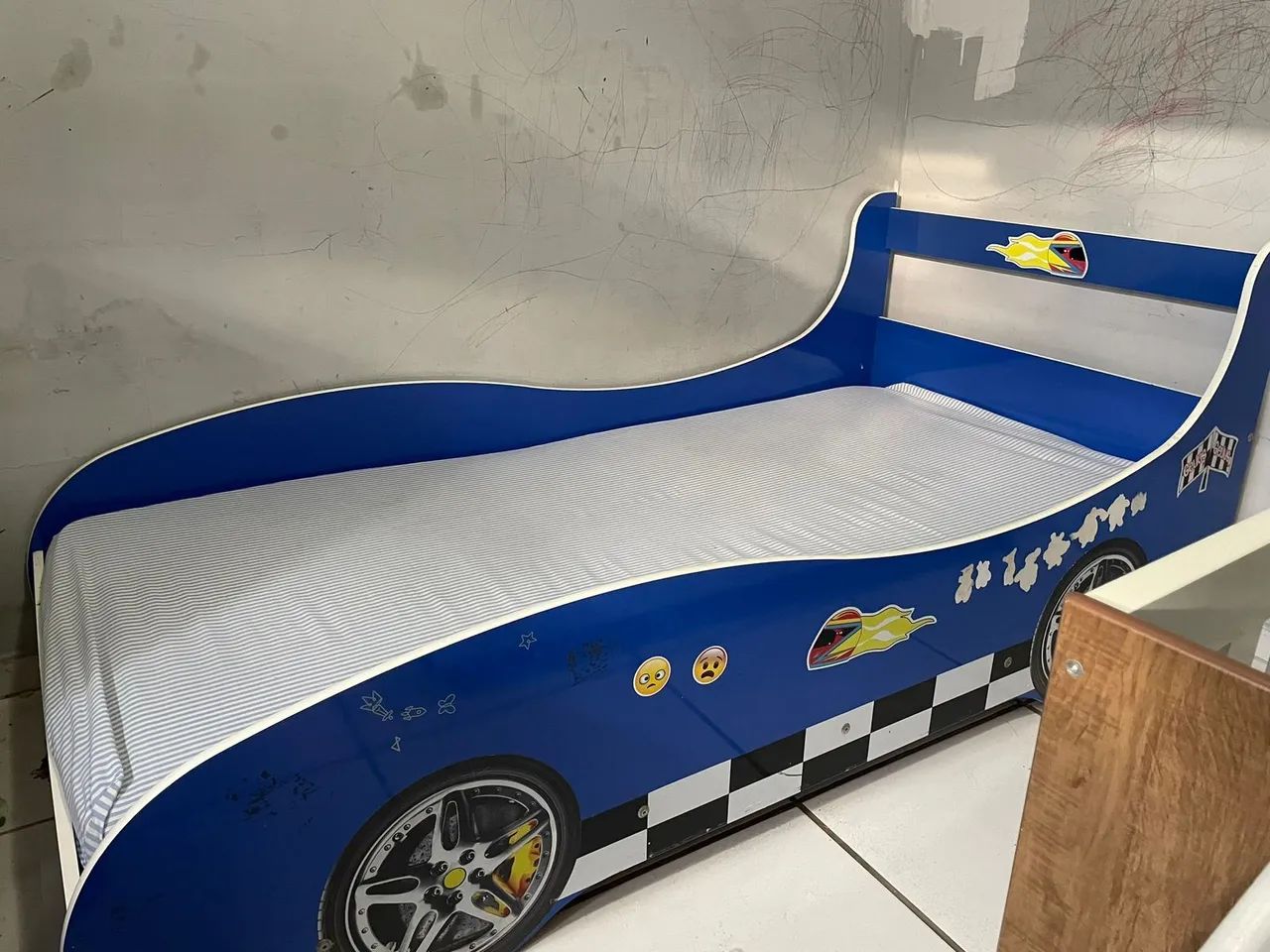 Cama Infantil Carrinho de Corrida - Foto 3