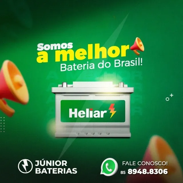 Bateria 100 amperes heliar da sprinter