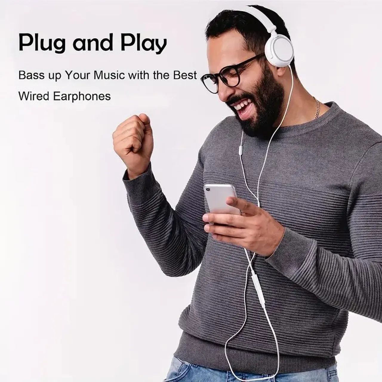 Adaptador de áudio tipo c a 3.5mm para fone de ouvido, áudio aux - Foto 5