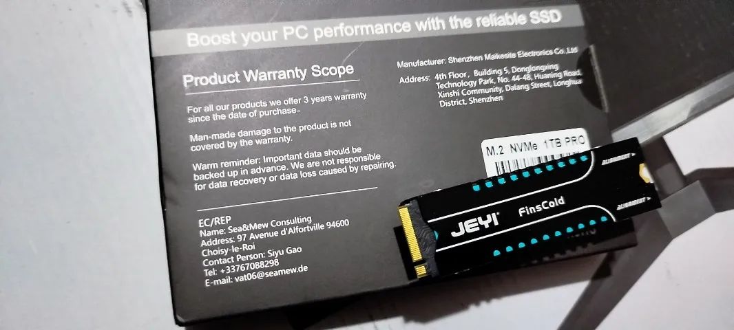 Ssd XrayDisk Nvme Pro 3500 Mb/s M.2 2280 1tb M2 Pcie 3.0x4 PS5 Pc + Dissipador De Calor Es - Foto 3