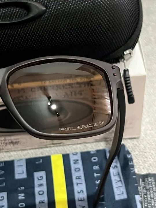 Óculos Oakley Holbrook Matte Brown/lente Brown - Foto 6