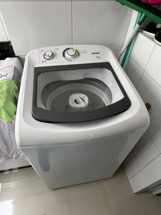 Máquina de Lavar Roupas, 9kg, Consul - Foto 4