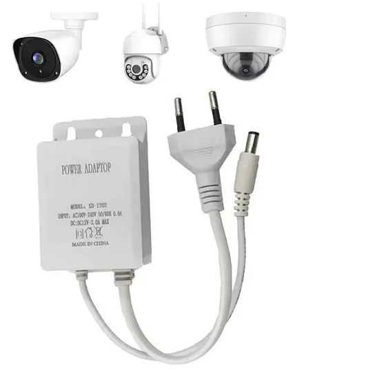 Fonte Adaptador de Energia para Câmera SD-1202 chicote alimentacao - Foto 4