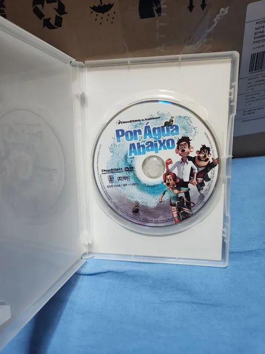 DVD Por Água Abaixo - Novo - Foto 2