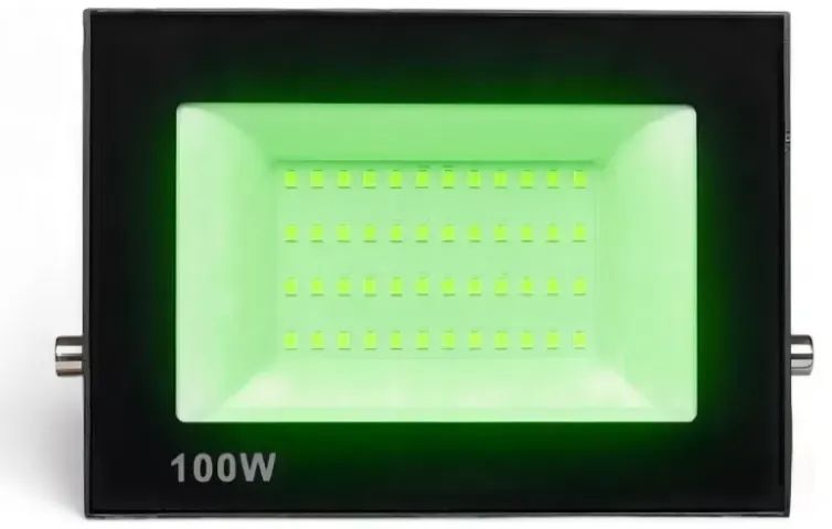 Refletor Led Smd 100w Verde MGC - Foto 3