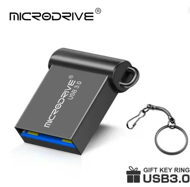Pendrive Microdrive Super Mini 32gb Preto