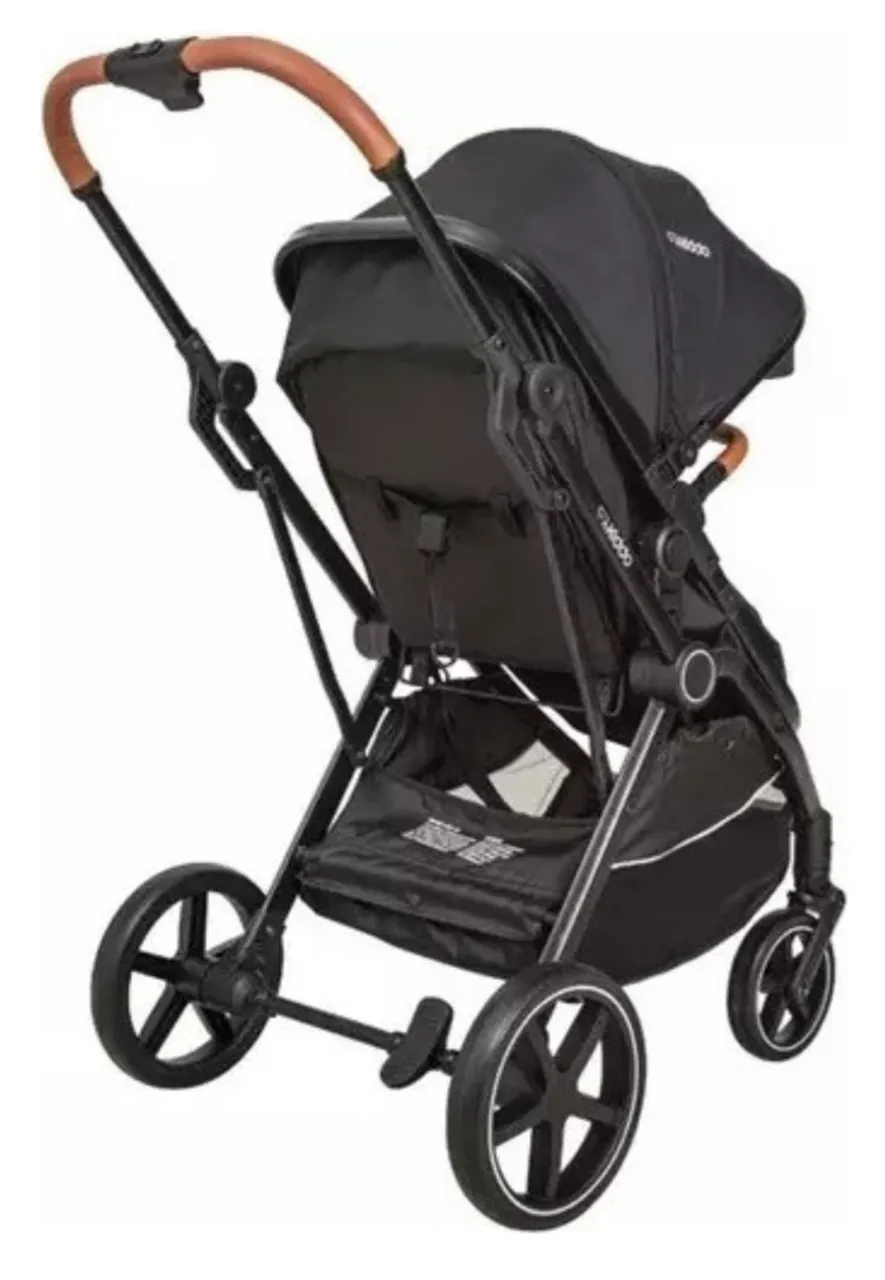 Carrinho Travel System Nomad Preto Com Base - Kiddo